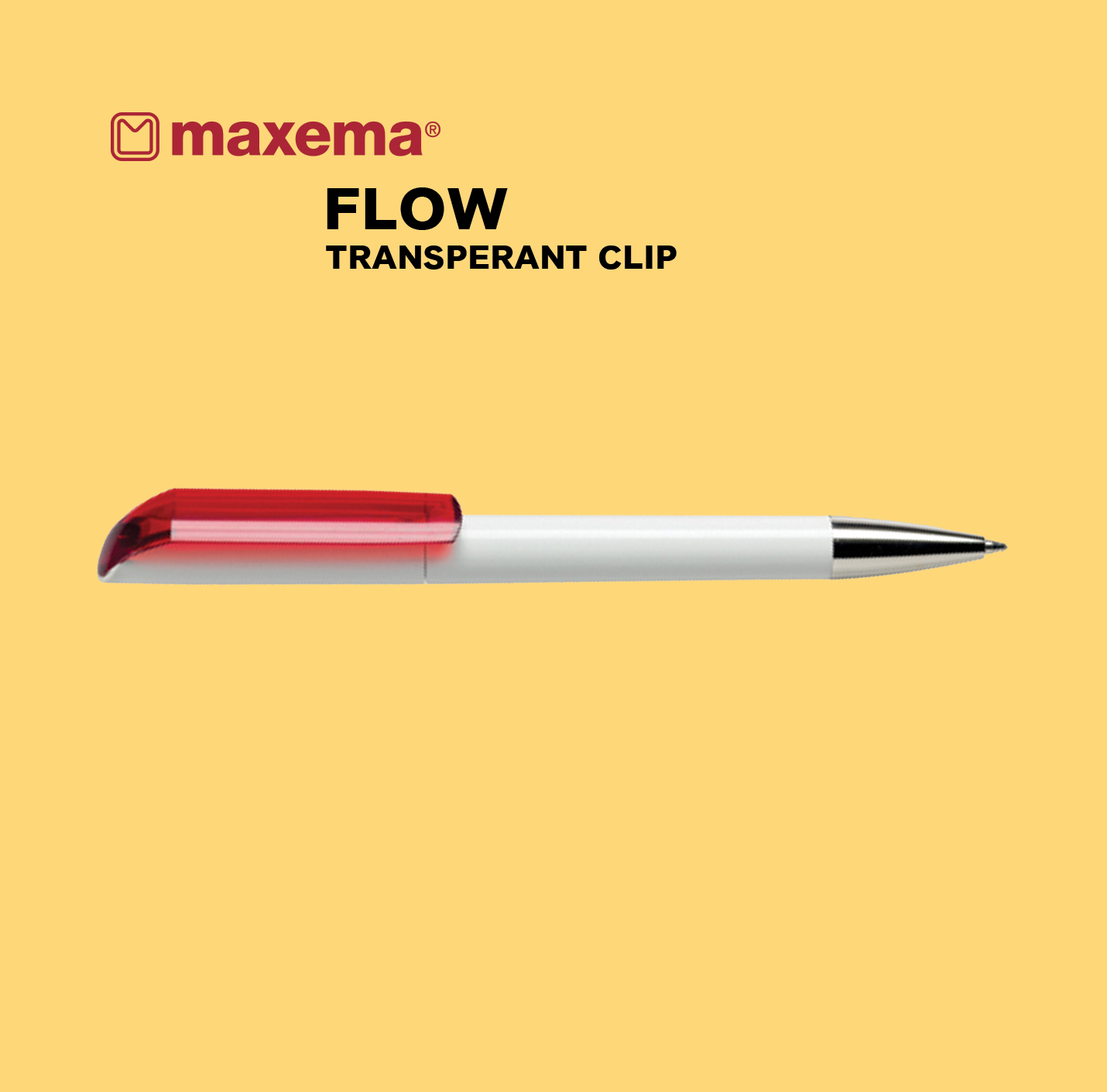 Promotional Maxema Flow Pens