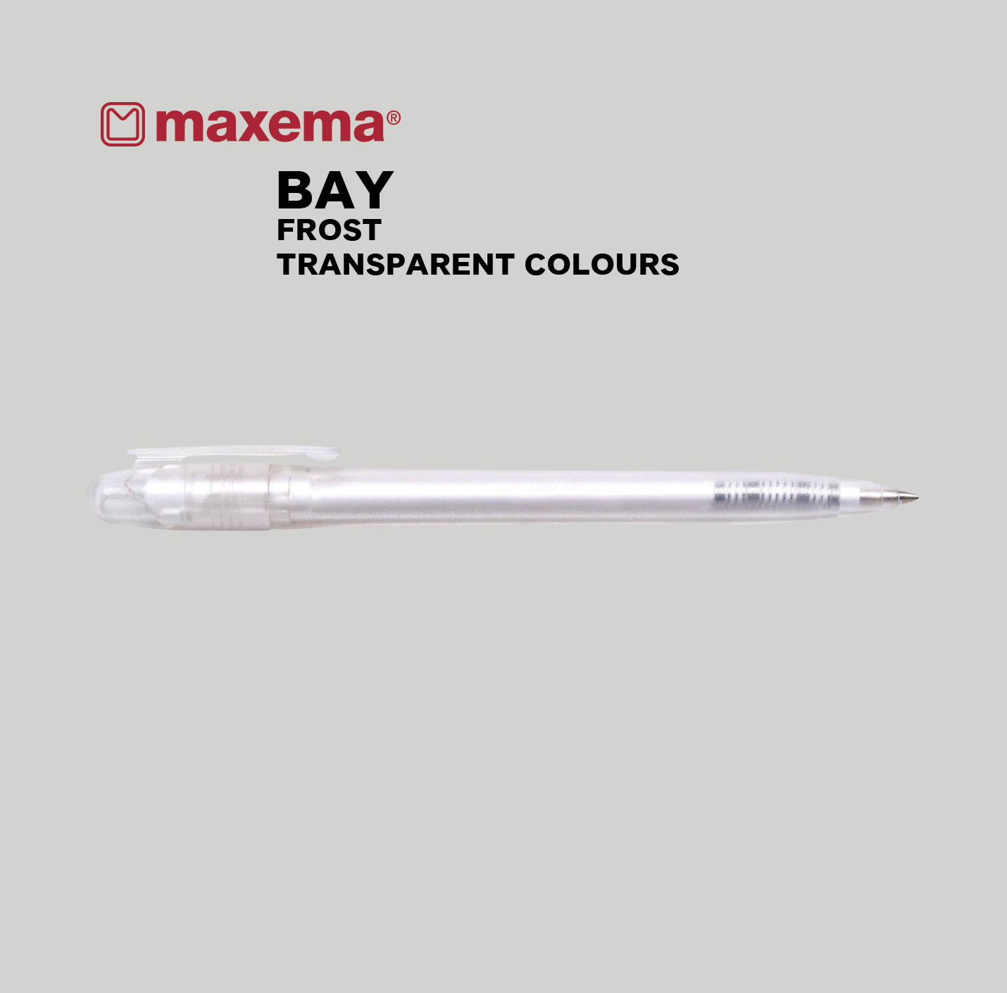 Customised Pens Maxema Bay Frost