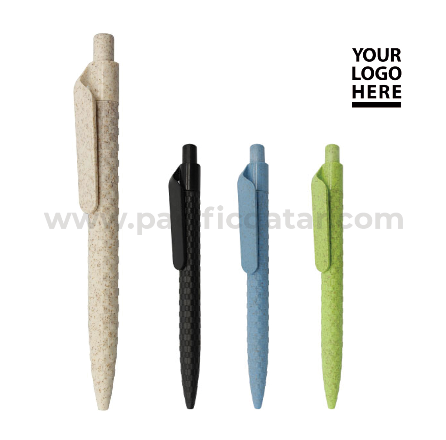 Eco-Friendly Wheat Straw Pens in different color