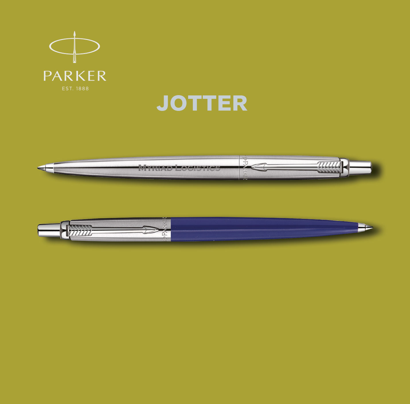 Parker Metal Pen  Jotter