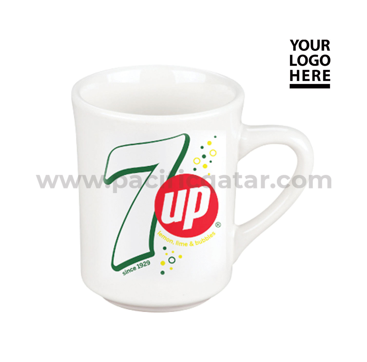 Sublimation Mug With 7 UP logo