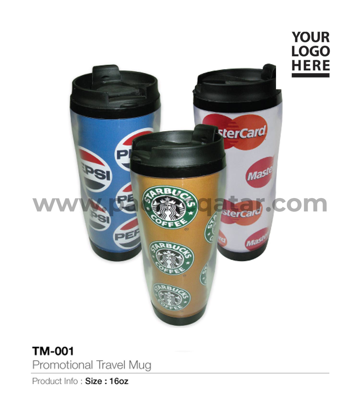 supplier double wall starbucks travel mugs with insert paper