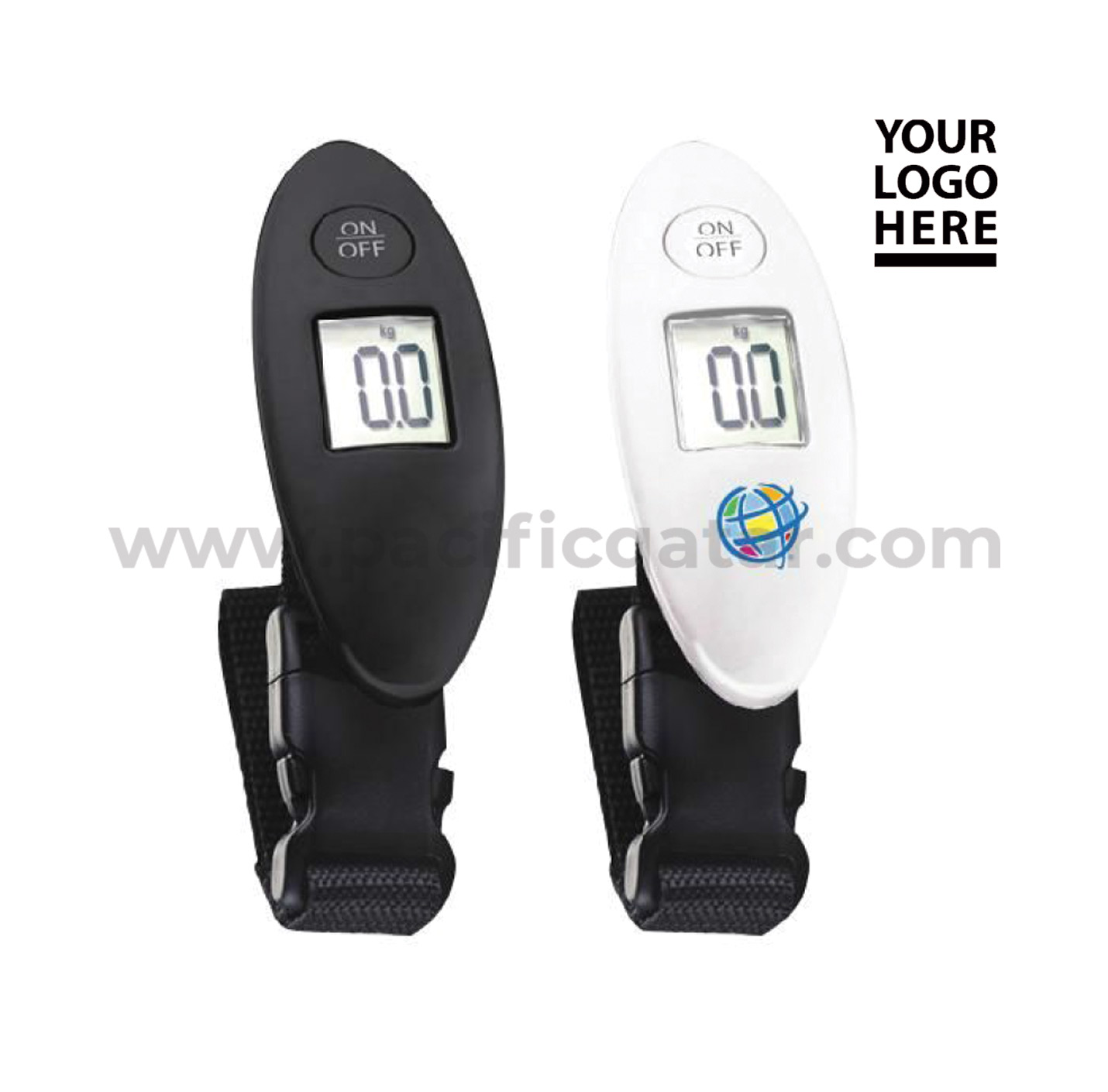 Luggage Scale with digital display white and black color