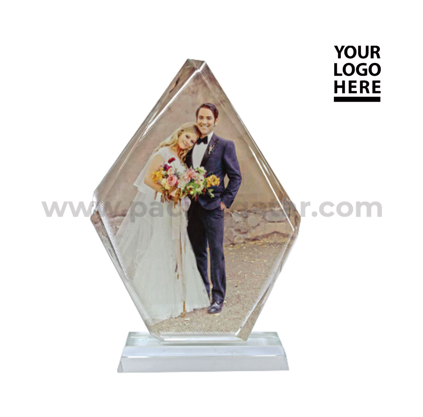 Sublimation Photo Crystal with personalized design