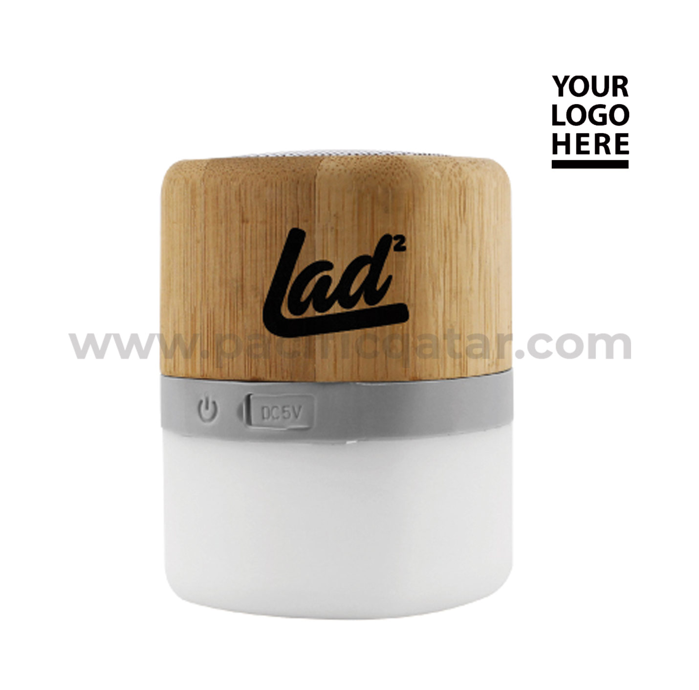 Promotional Lamp Bamboo Bluetooth Speaker