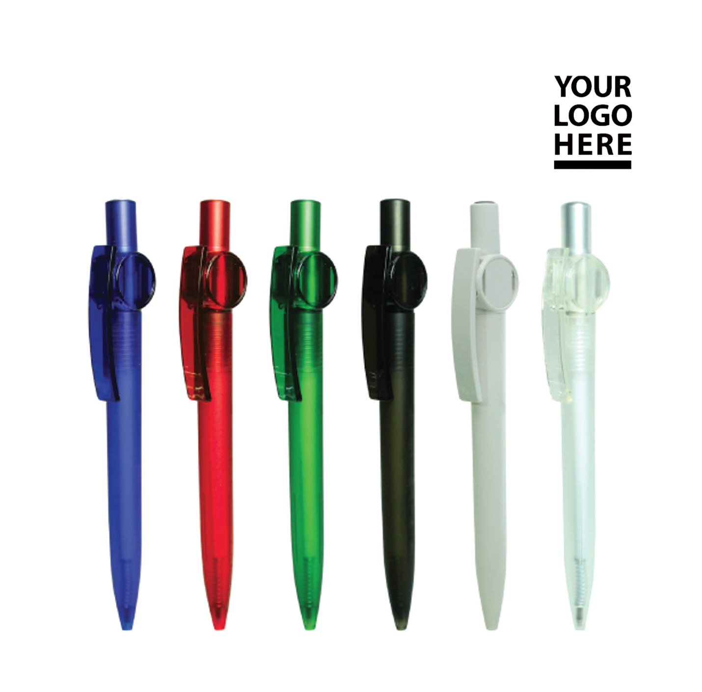 Pens with Two side logo with different color