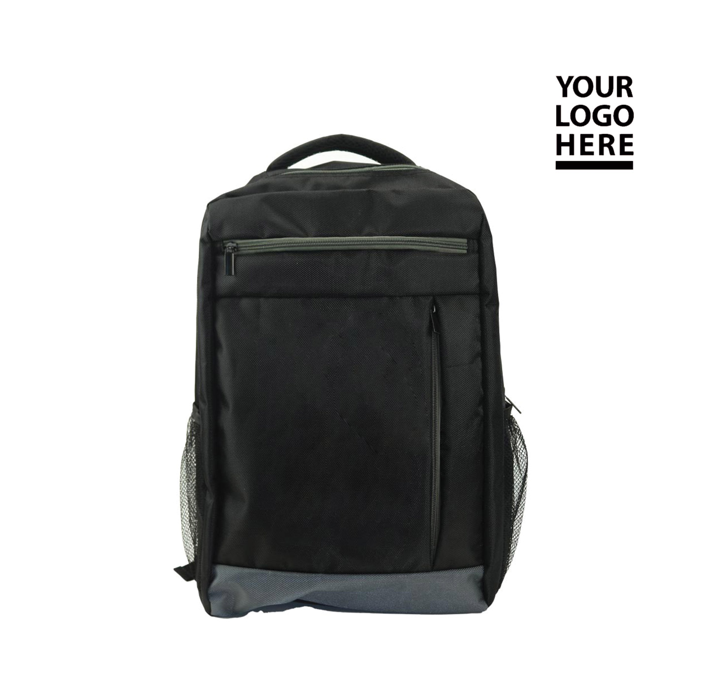 Backpacks in Black 1680D Polyester Material