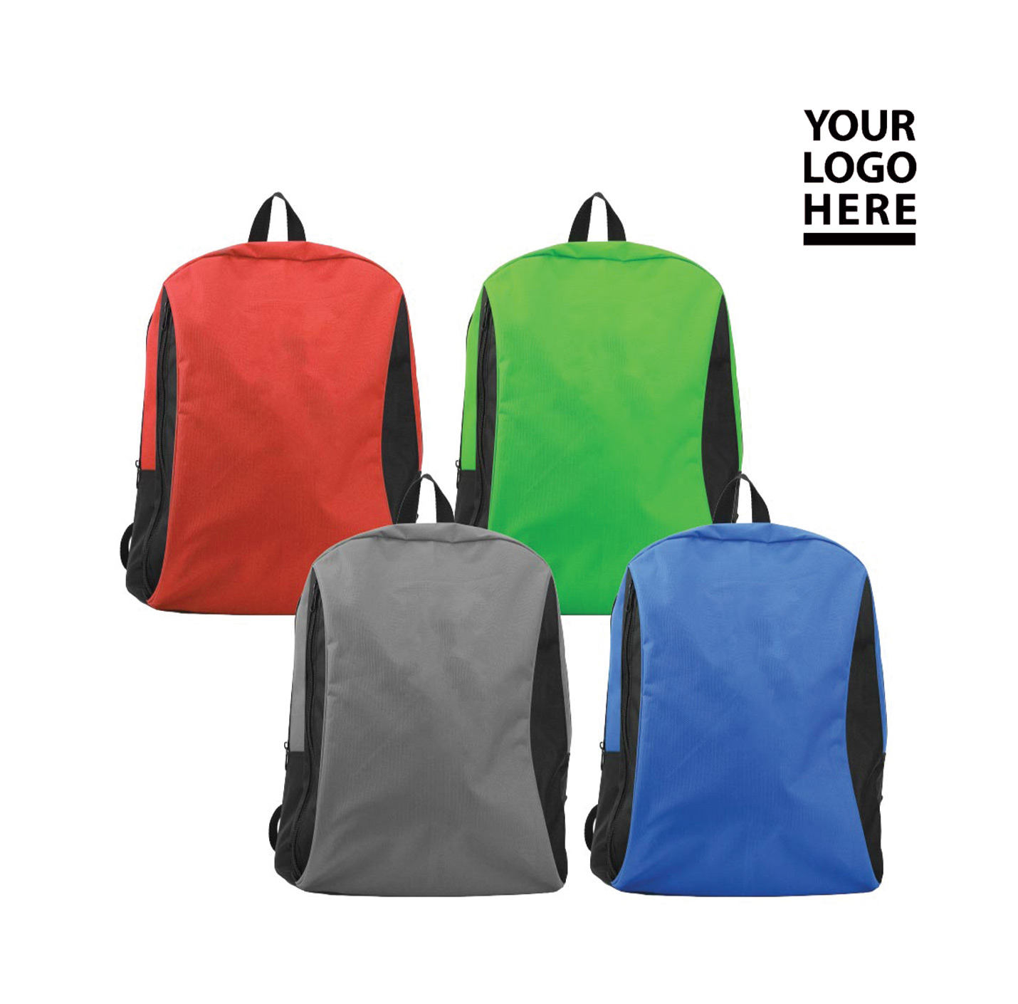 Two-toned Backpacks 600D Polyester Material SB-12