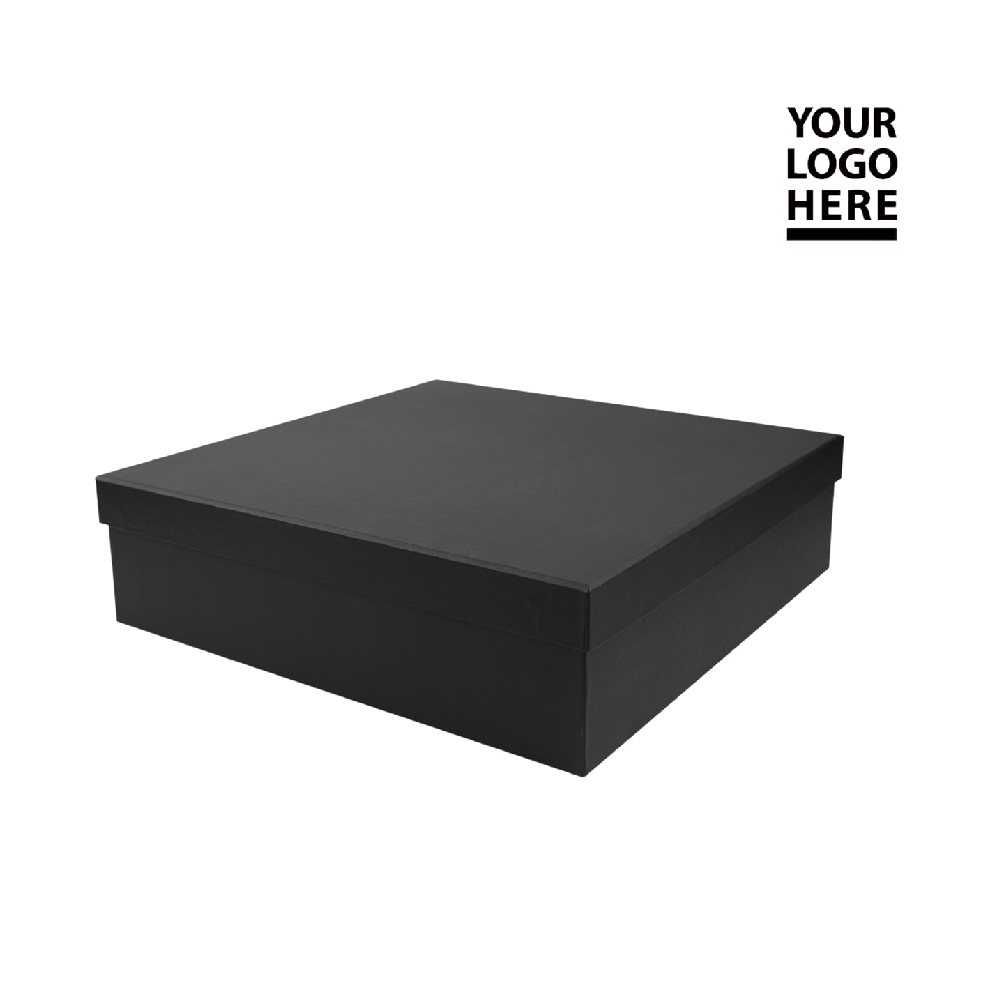 Black Plain Gift Box Size XXL Cardboard Material§