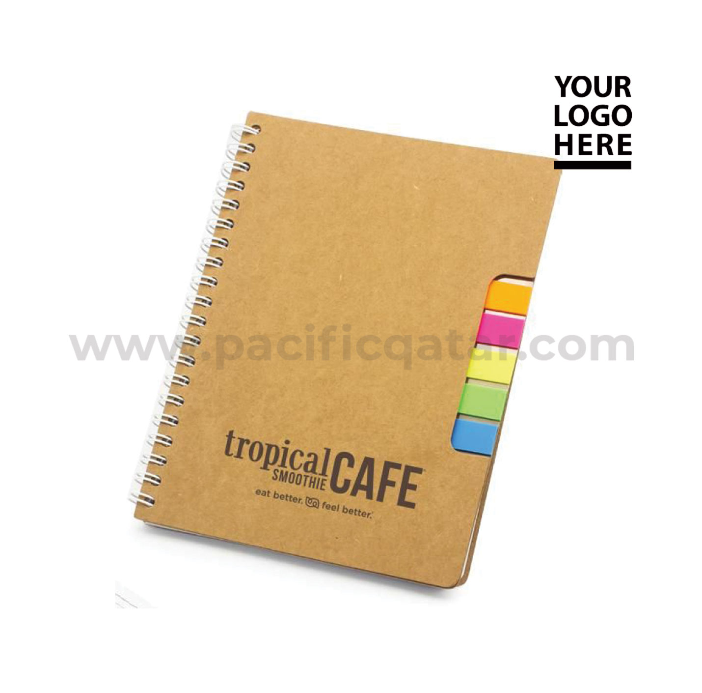 Notebook with Sticky Note & Pen